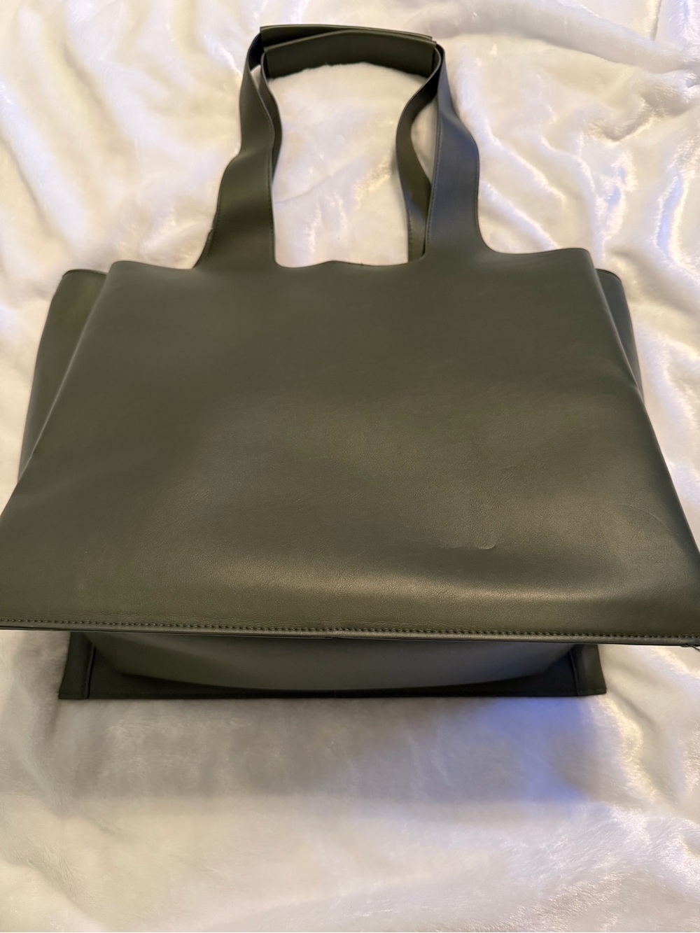 a new day Olive Green Structured Tote - Picture 2 of 11